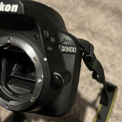 Nikon D3400 With Lenses
