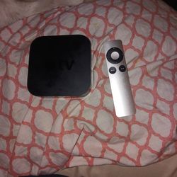 Apple TV With Remote