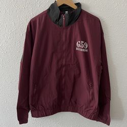 G59 Records $uicideboy$ Burgundy Tracksuit Windbreaker XL