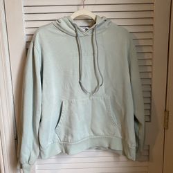Vintage Adidas Turquoise Embroider Logo Hoodie