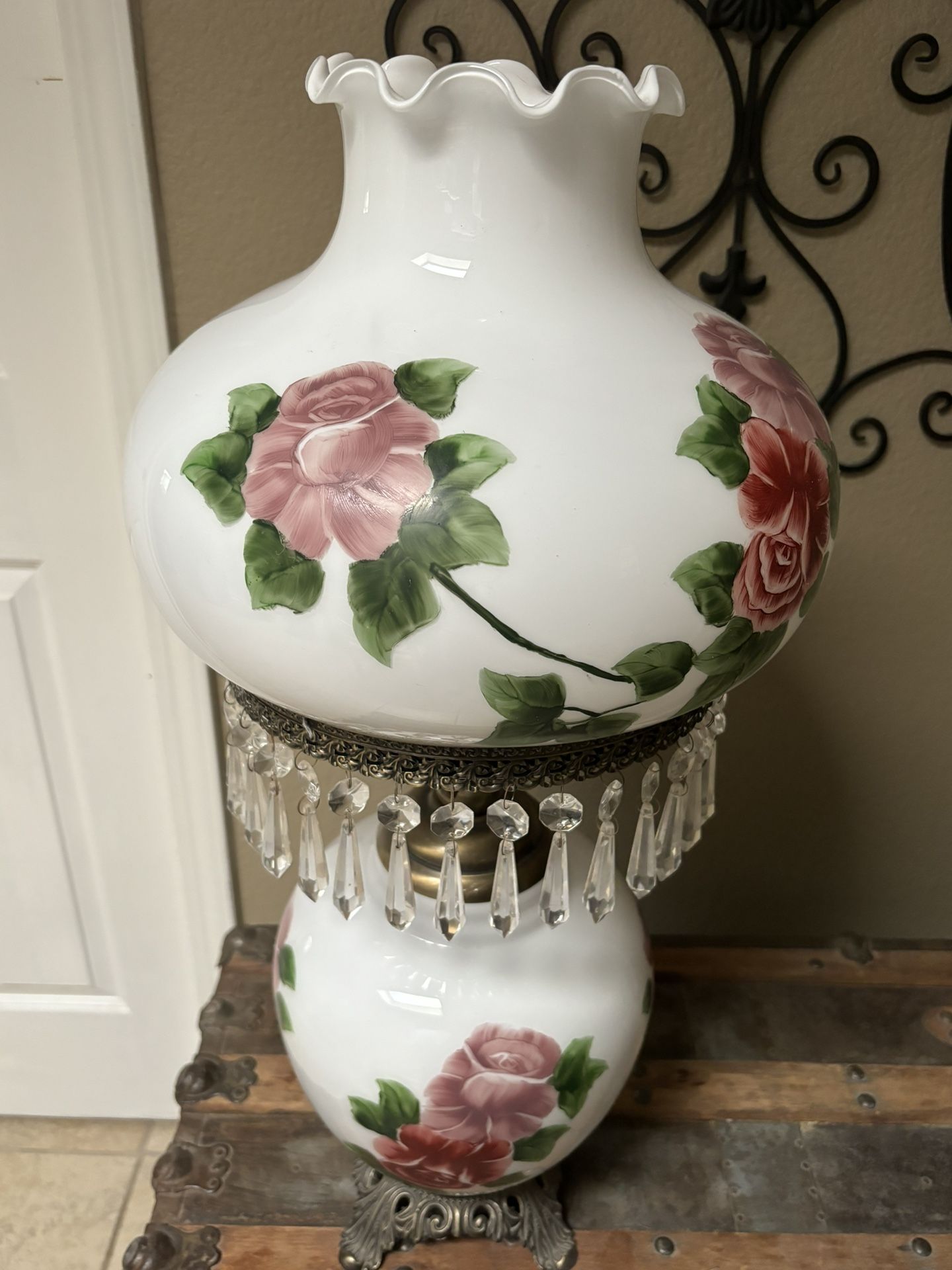 Beautiful Large Antique Lamp