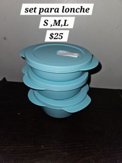 Set De 3 Piezas Tupperware