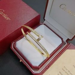 Cartier Juste un Clou Pave Bracelet