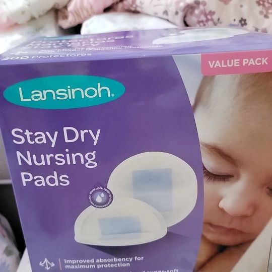 Lansinoh, Stay Dry Nursing Pads, 200 Pads