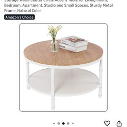 Round Coffee Table 