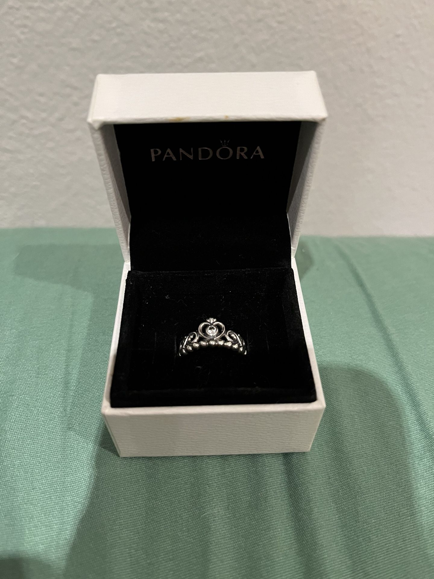 Pandora Princess Tiara Promise Ring (Sz 6)