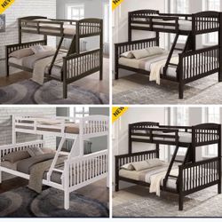Bunk Bed Full And Twin With 2 Mattress 