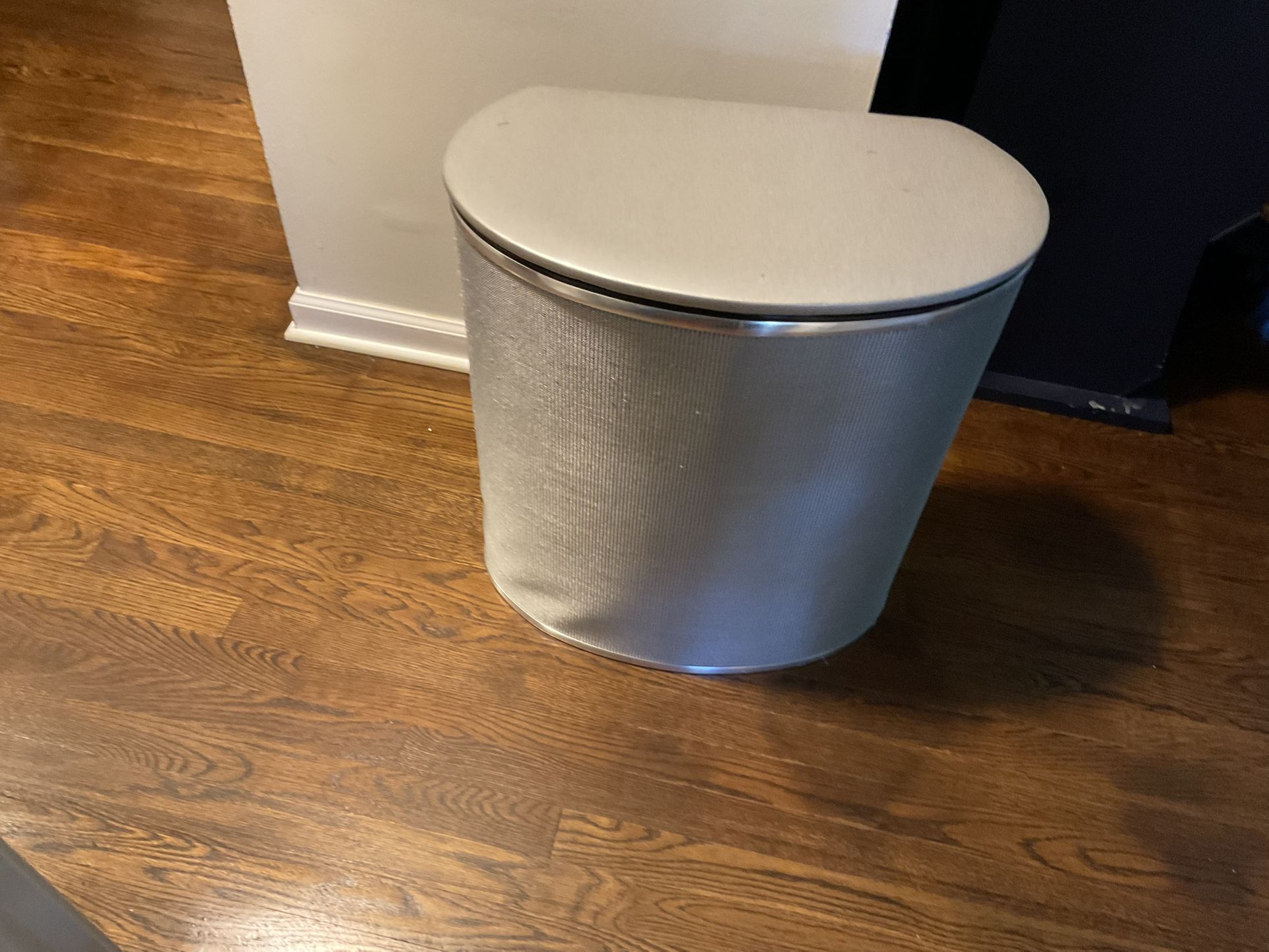 A Nice Grey Laundry Basket For Your Duty Clothes (NO SHIPPING)