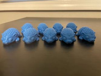 3-D  printed  hedgehogs fidget