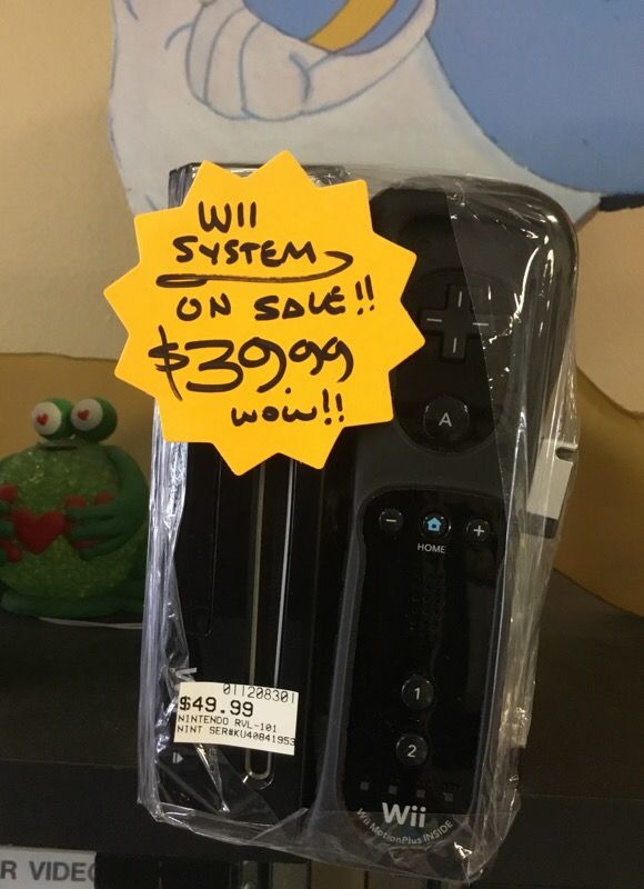 WII Black Edition System