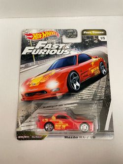 Hot Wheels Premium Fast & Furious Mazda RX-7 FD New Fast Tuners 1/5
