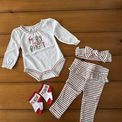 Baby’s Christmas Outfit 