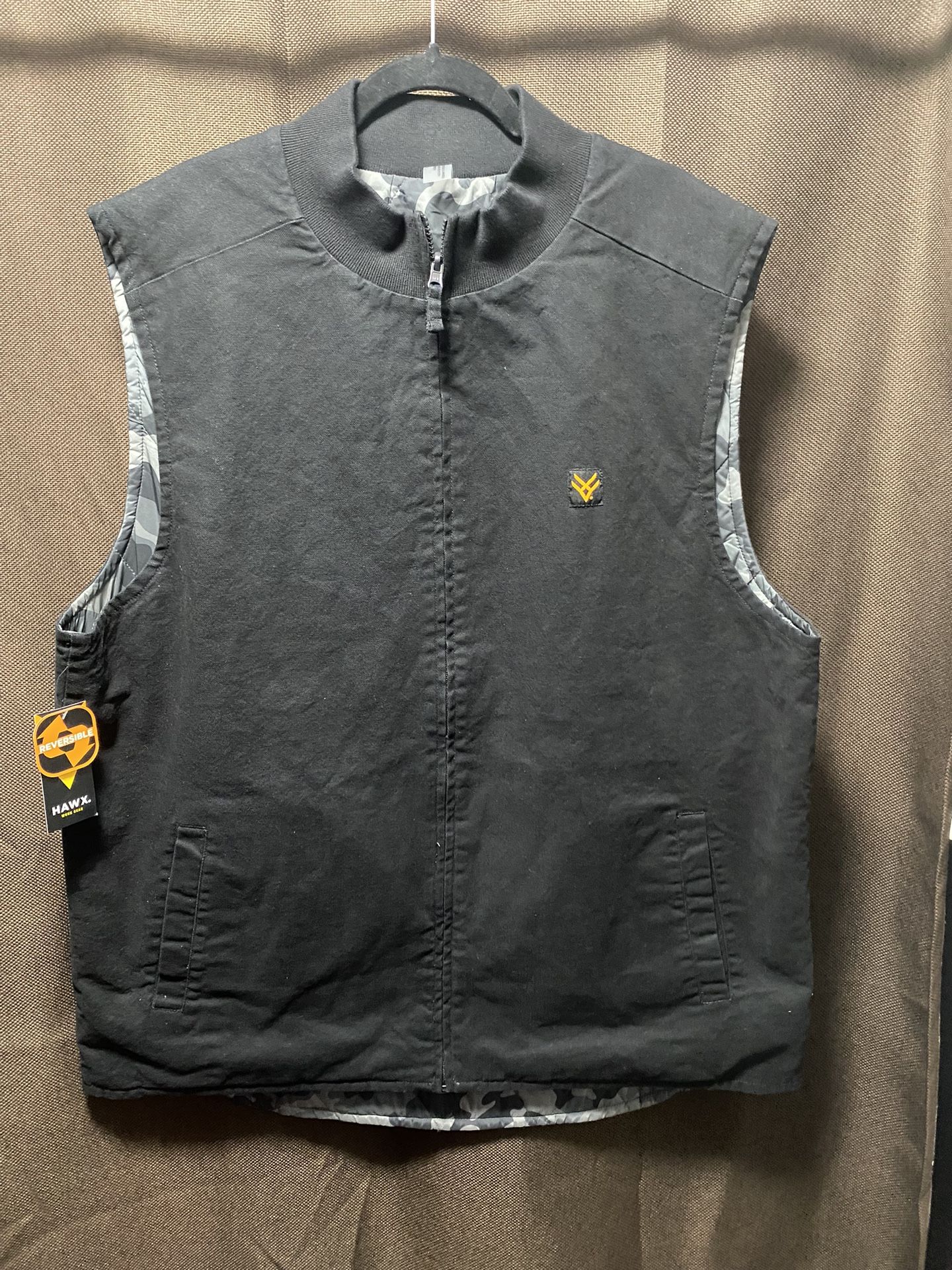 Hawx Men’s Reversible Insulated Work Vest - Size X-Large 