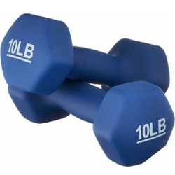 Easy Grip Workout Dumbbell, Neoprene Coated, Various Sets and Weights available

