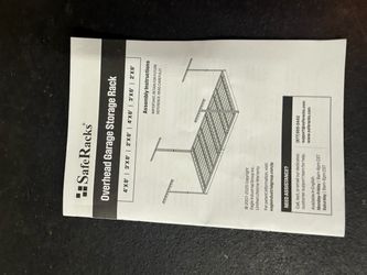 SafeRacks Overhead Garage Storage Rack