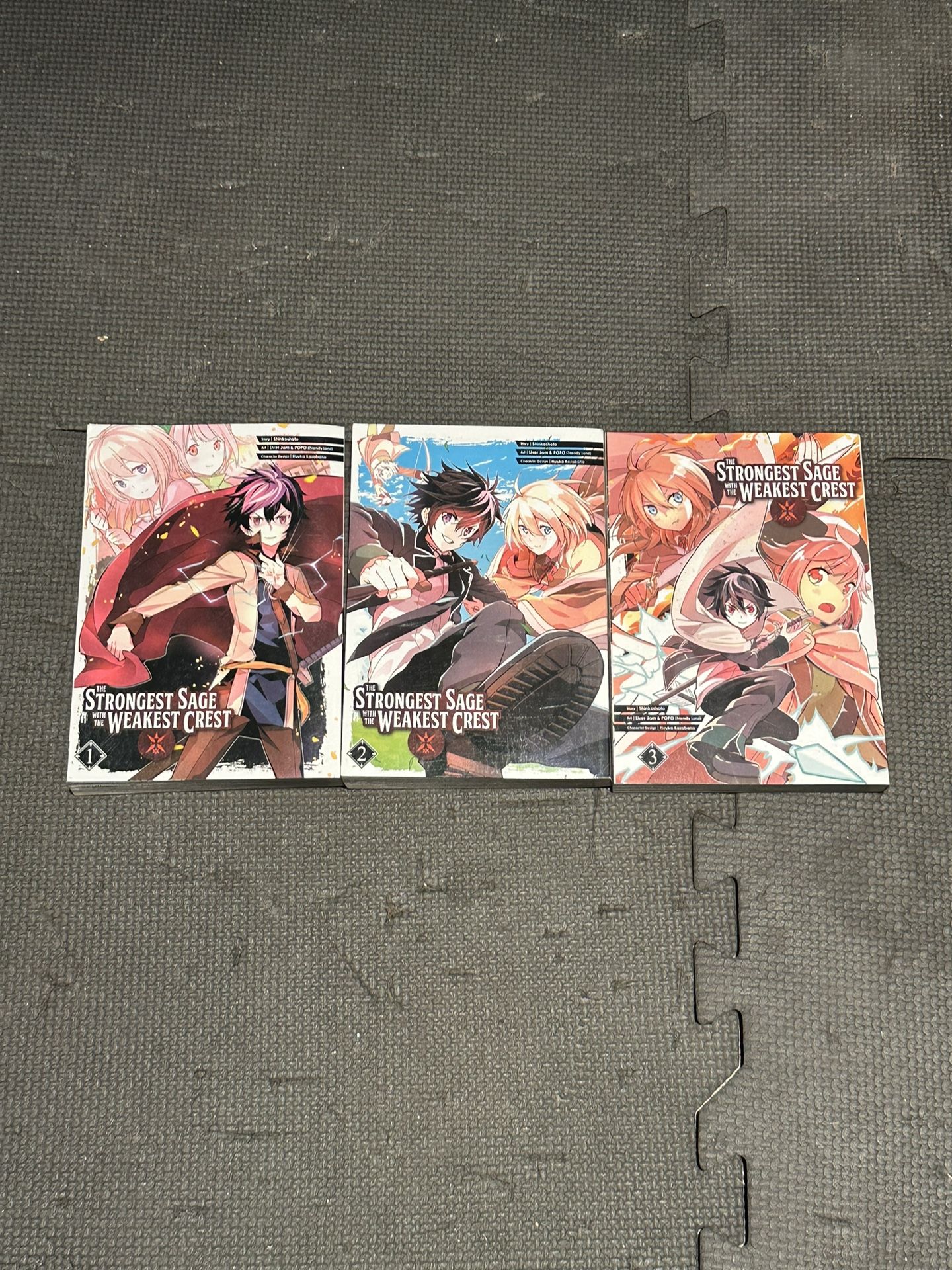 Strongest save w the weakest Crest Manga