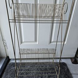 Wire Record Rack 