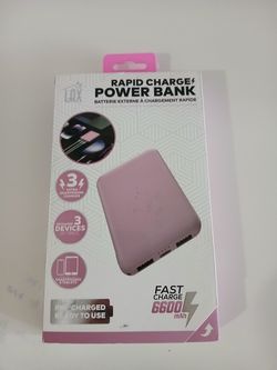 Power Bank New ready to use!
Small and super portable!
Only 8 dollars. 
Incredible deal