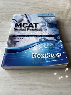 MCAT Verbal Practice Study Guide: 3rd Edition 