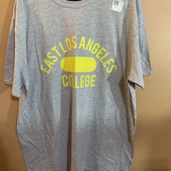 East Los Angeles College Gray Graphic T Shirt - 2XL