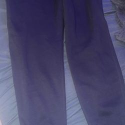 oldnavy blue nike cuffed sweatpants xl