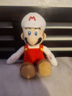 Fire mario plush used all star collection