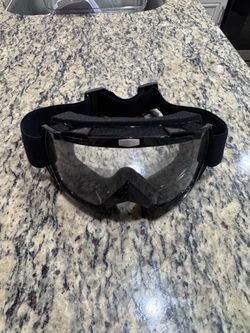Tactical / Motocross Goggles Anti Fog ATV Dirt Bike Black