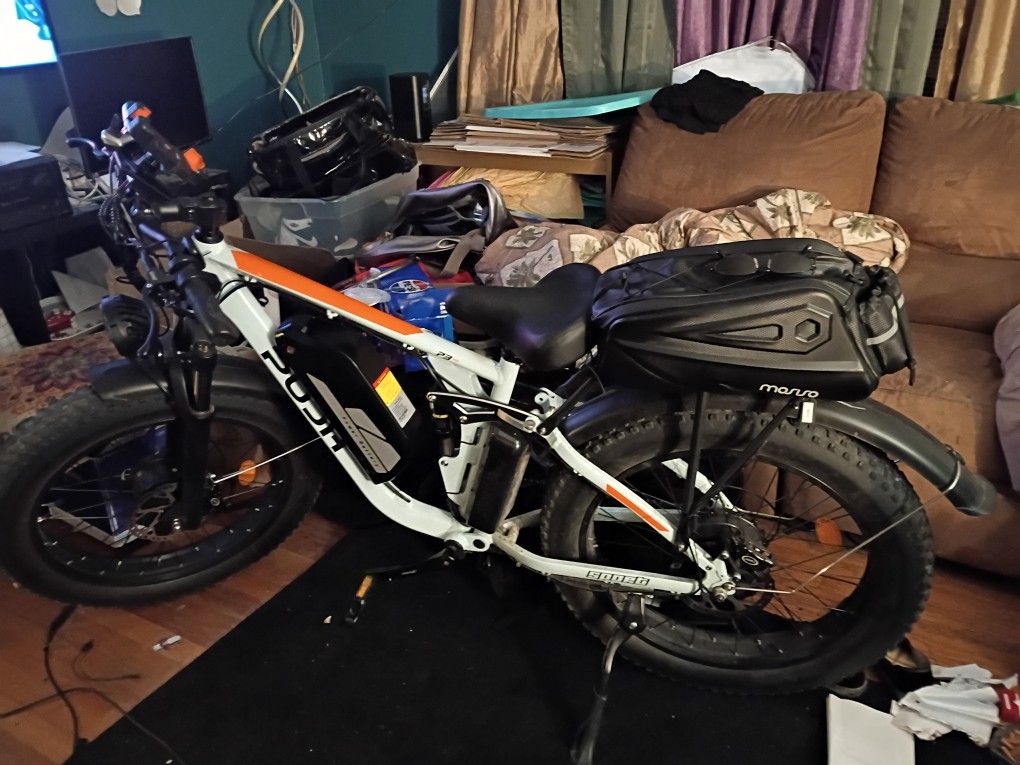 PUJH EBike Mountain Bike Dual Motor Like New