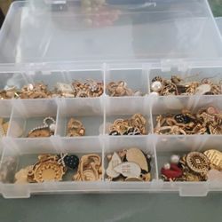 Brand-new Lot Of Charms Necklace Charms And Ears 