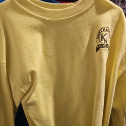 Sweat Shirt Lime Green-Large