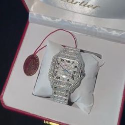Moissanite watch