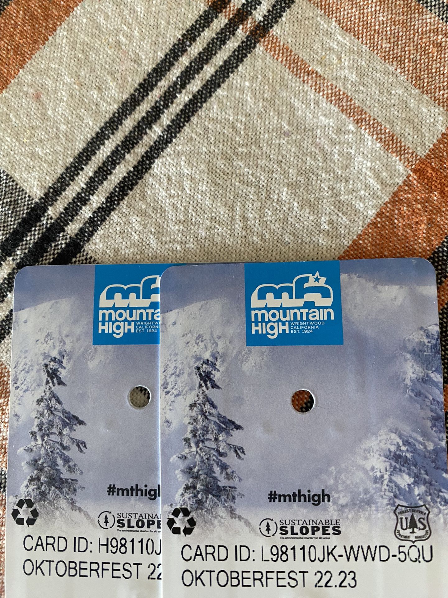 Mountain high 8hr Day Passes
