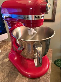 KitchenAid KSM6573CER KitchenAid KSM6573CER 6-Qt. Professional 6000 HD Bowl-Lift Stand Mixer- Empire Red