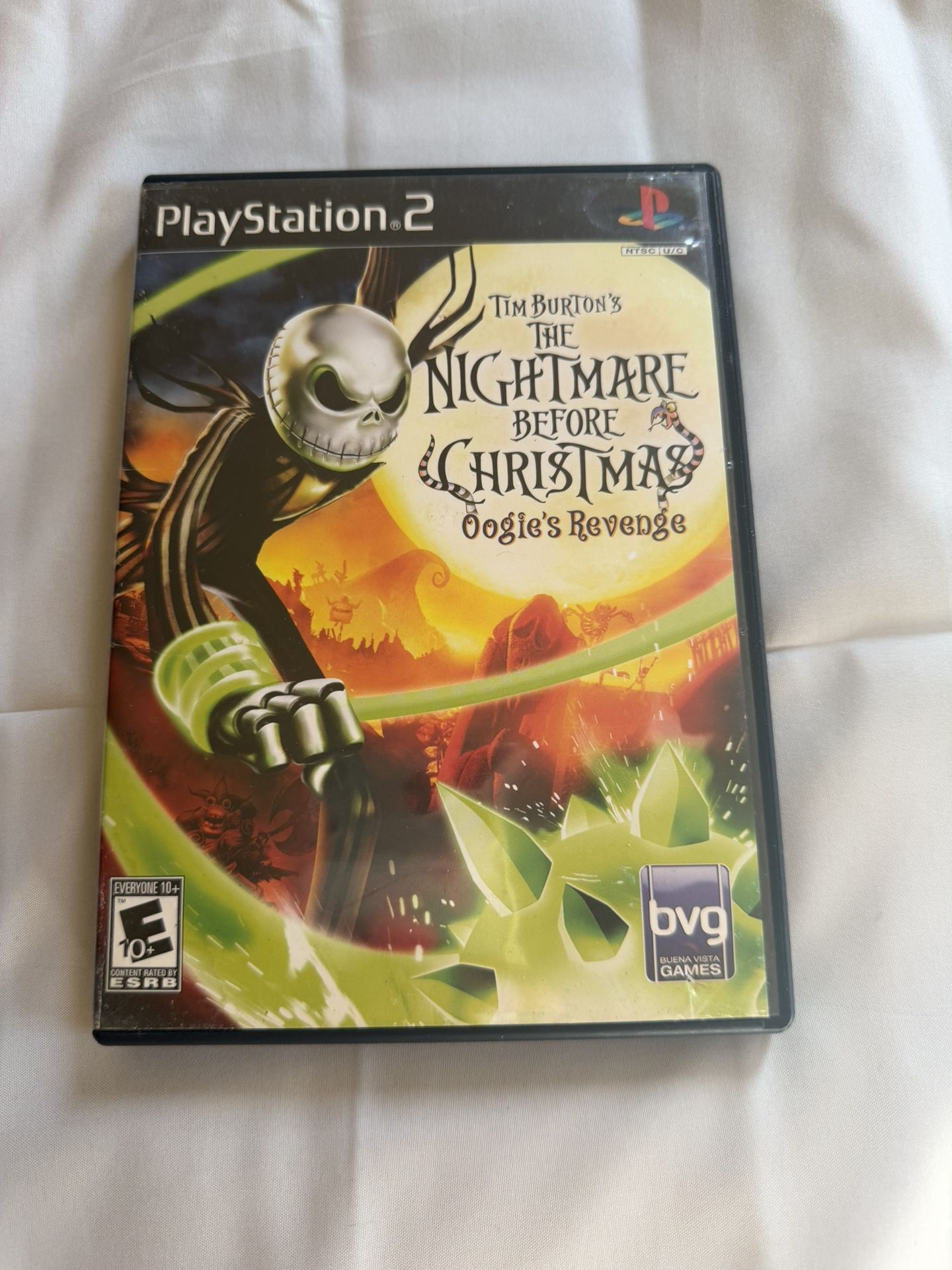 The Nightmare Before Christmas Ps2 Cib