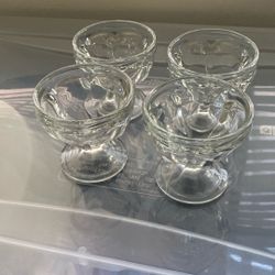 4 Copas Para Su Nieve O Para Su Tequila Muy Gruesas Moo