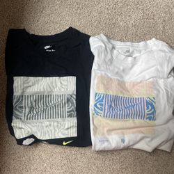 2 Graphic Nike T-Shirts 