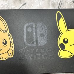 Used Pokémon Pikachu and Eevee Nintendo Switch