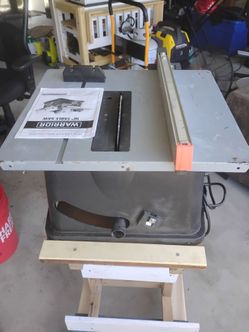 Warrior 10 inch Table Saw