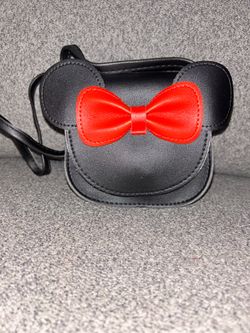 Little Mouse Ear Bow Kids Crossbody Purse