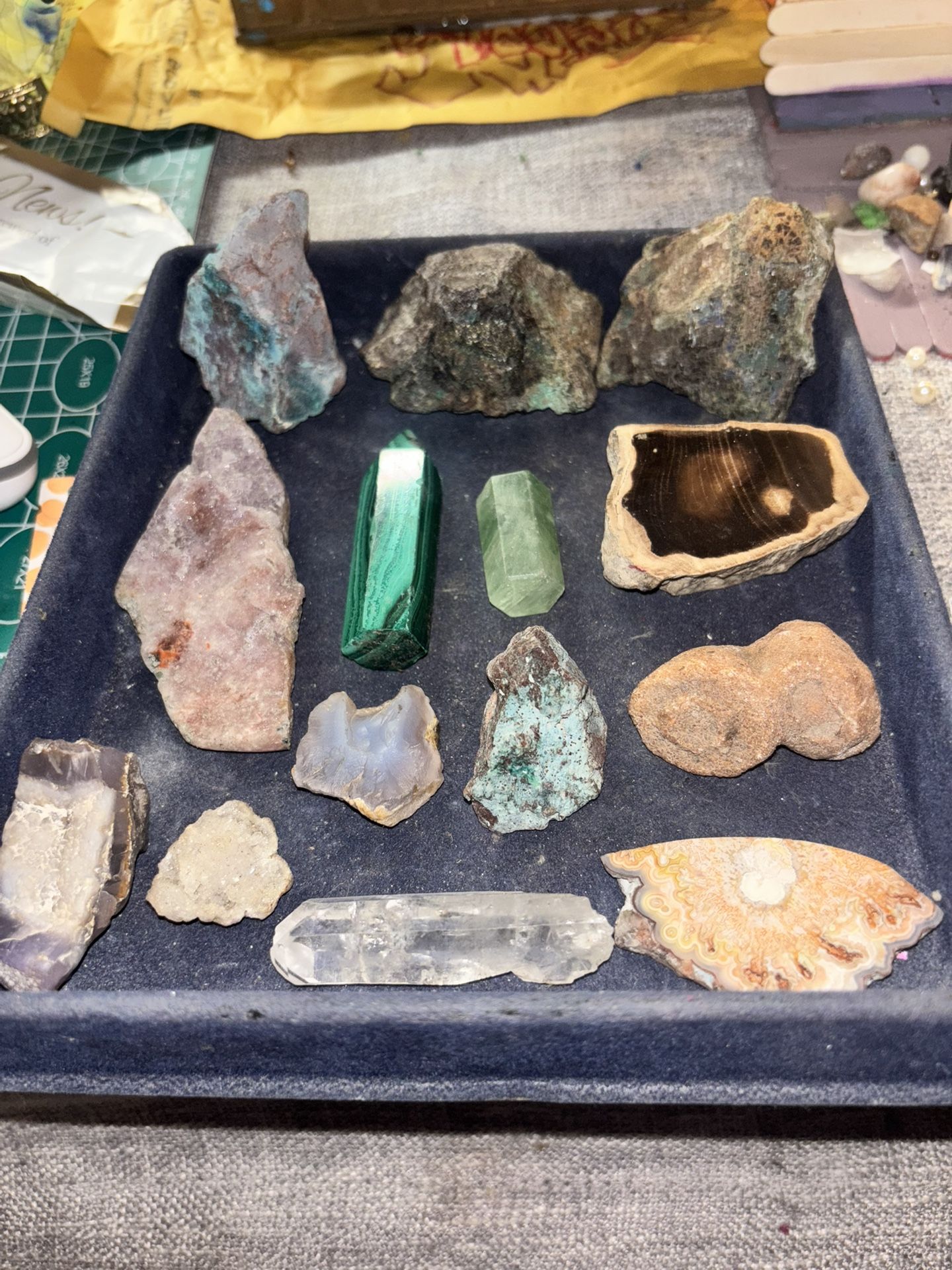 Gemstone Rock Collection