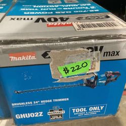 Makita Cordless 24in Hedge Trimmer