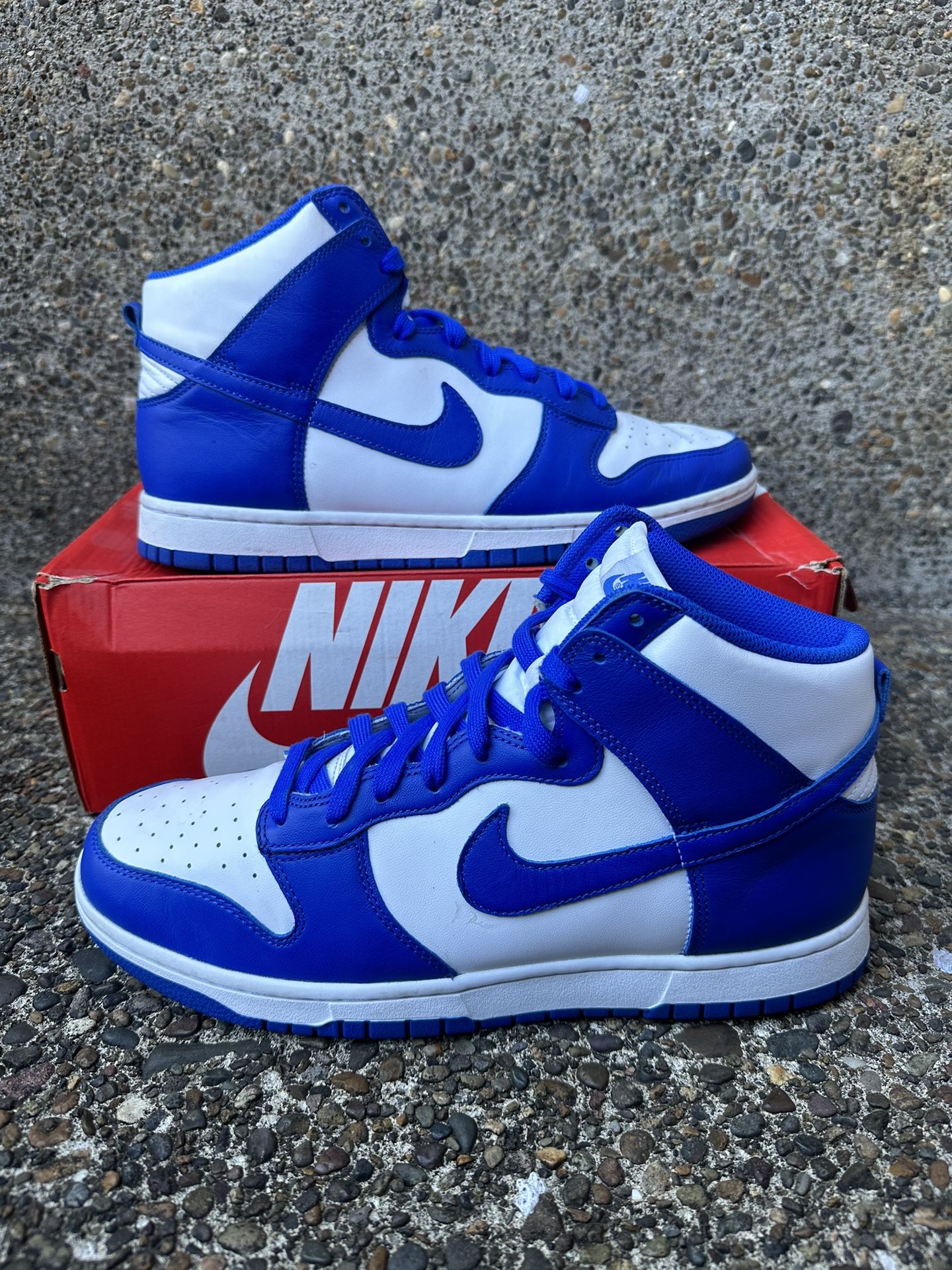 Size Nike Dunk High Game Royal 2021