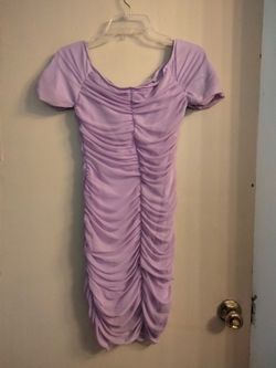 Charlotte Russe dress ruched Size Large