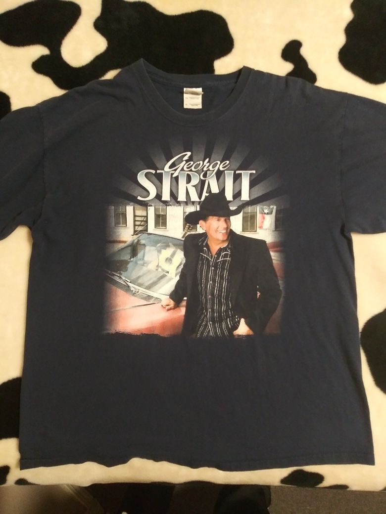 George Strait concert shirt. XL
