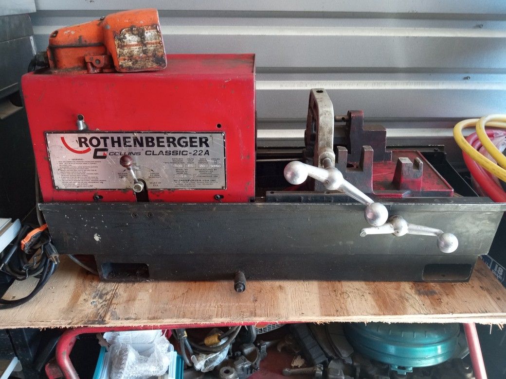 ROTHENBERGER COLLINS CLASSIC-22A PIPE THREADER