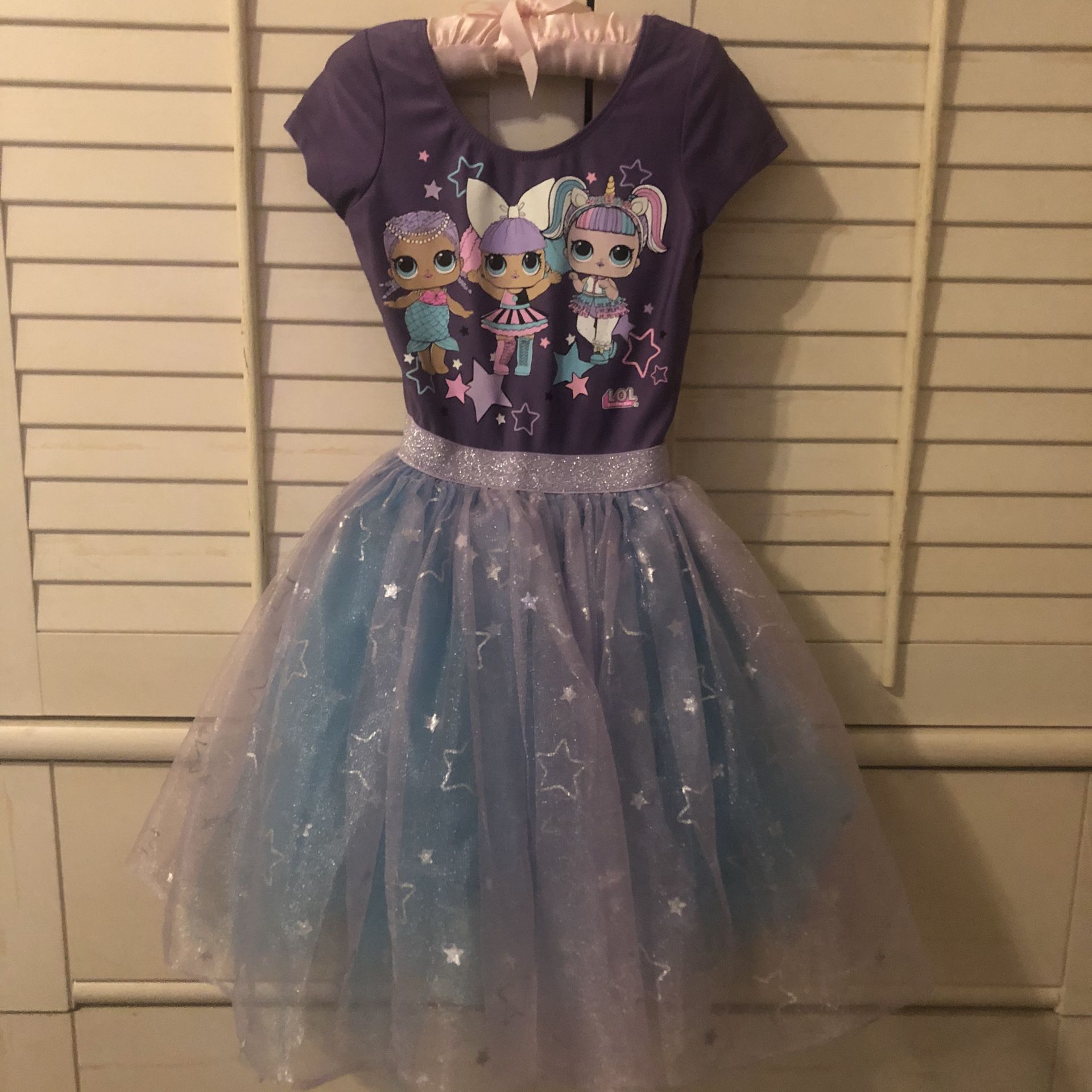 LOL purple dress size XS 4-5