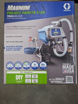 NEW IN BOX Graco Magnum Project Painter Plus Paint Sprayer - Never Opened.