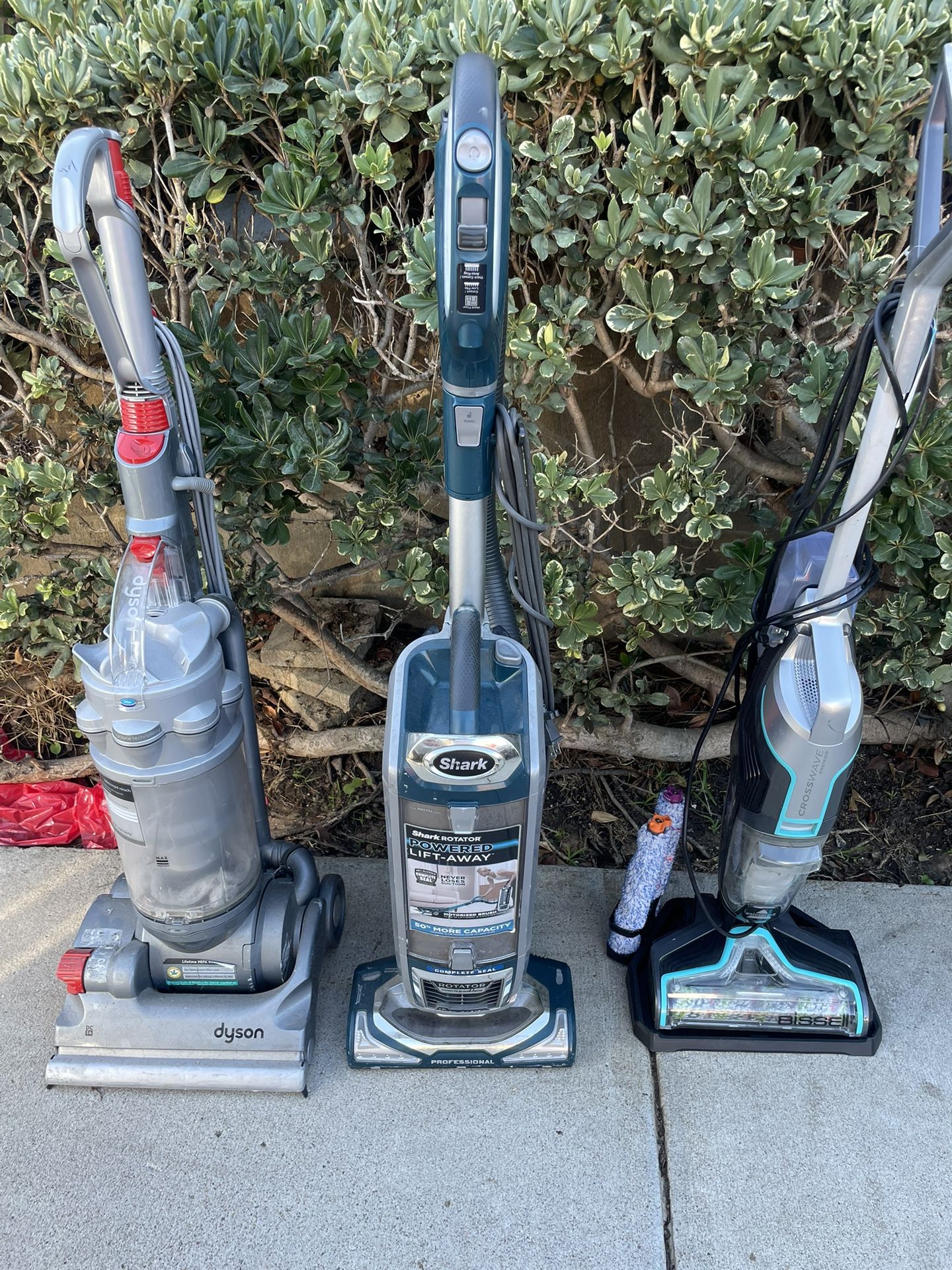 Vacuum Dyson Shark Bissell Crosswave 