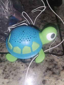 New baby turtle light sound Projector