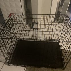Foldable Dog Crate 30”L x19.1”W x 21.5”H